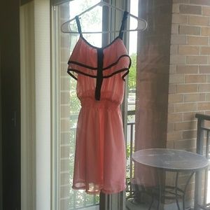 NWOT Pick Up Dolly | Chiffon Pink Mini Dress